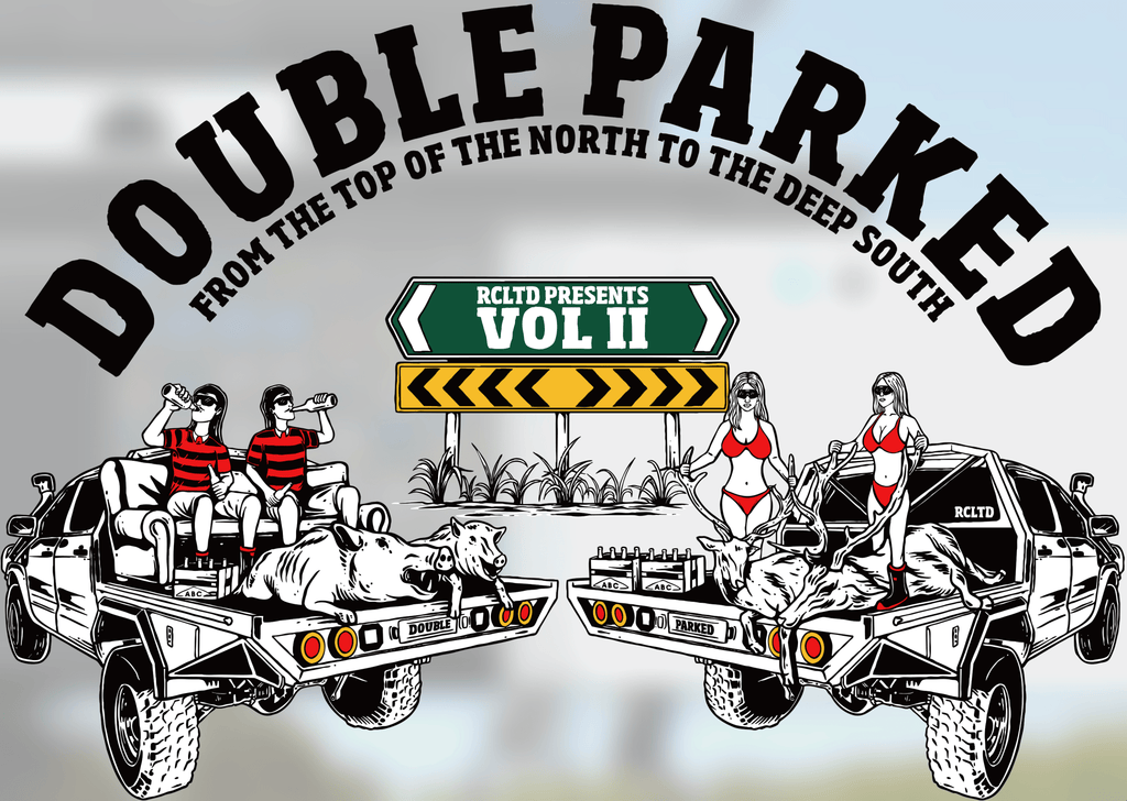 Double Parked Vol 2 Dye Cut Stickers - RCLTD