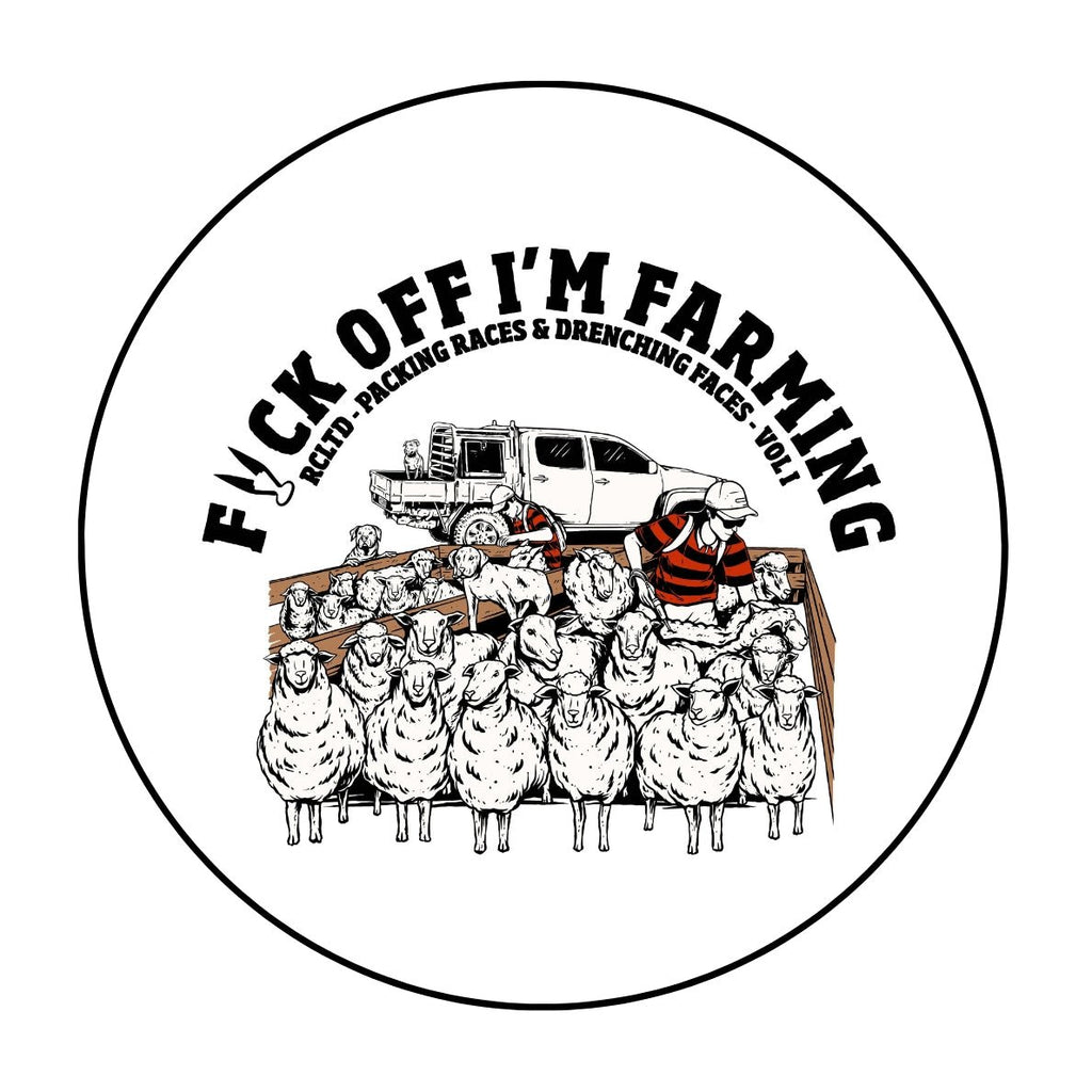 Fxck Off Im Farming - Sticker Pack x3 - RCLTD