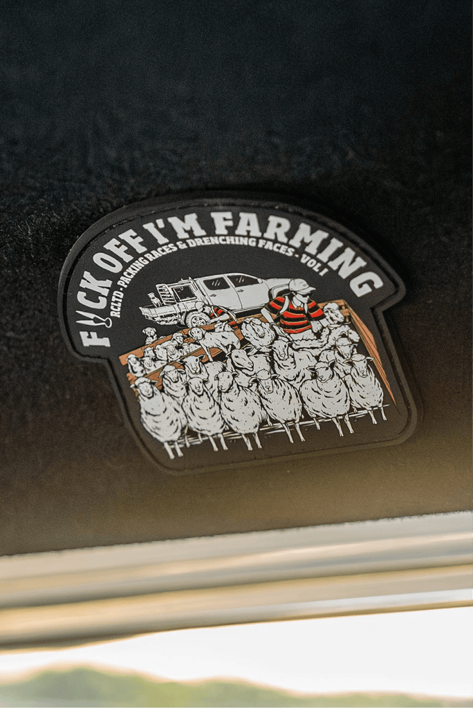 Fxck Off I'm Farming Velcro Patches - RCLTD